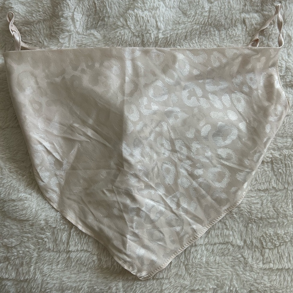 shein satin crop top